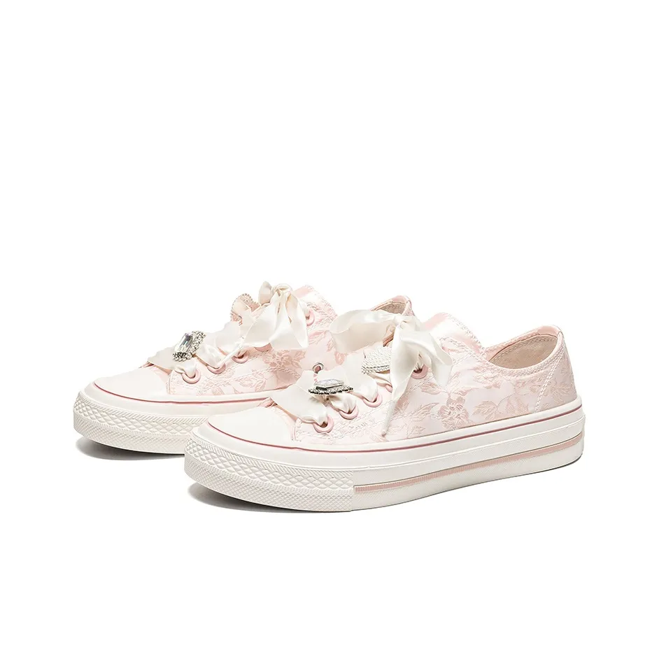 Dingding Goose Studio Износостойкие Легкие Увеличивающие Высоту Низкие Кеды Женские