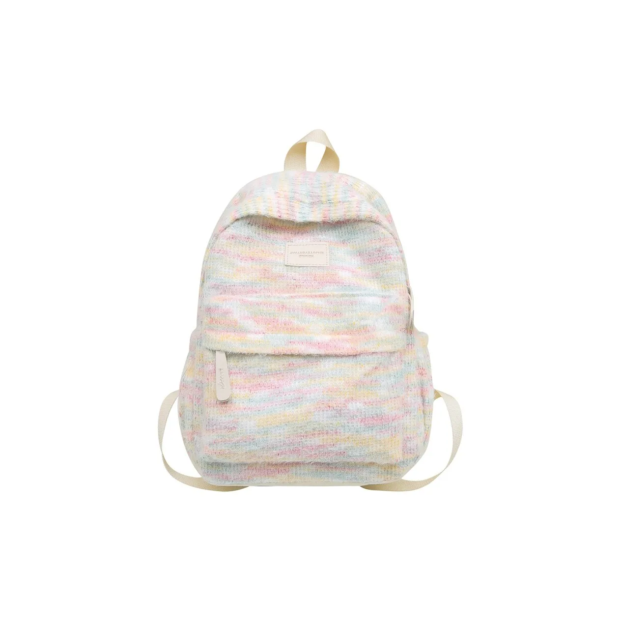 BALANG Nylon Backpack Women's Pink/Yellow/Blue/White