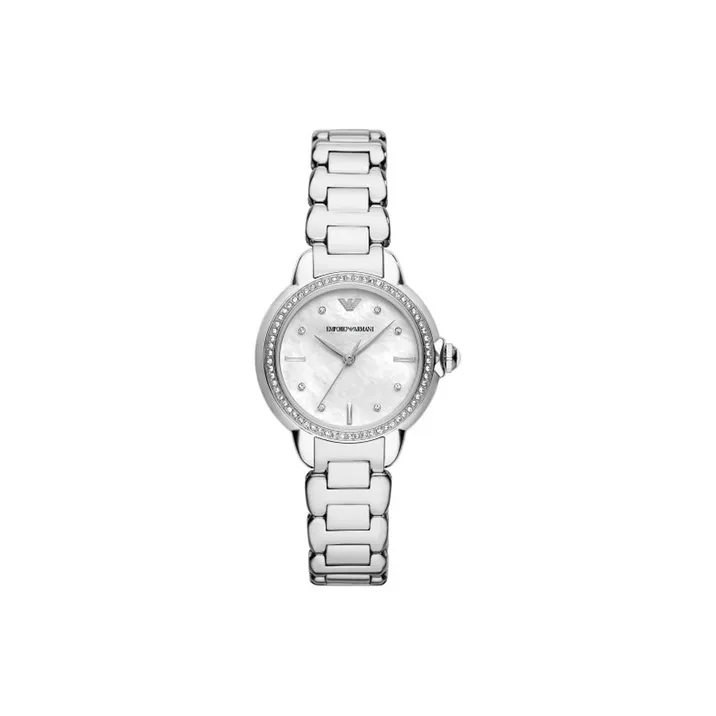 EMPORIO ARMANI Women's Watch Кварцевый механизм 32 мм белый циферблат
