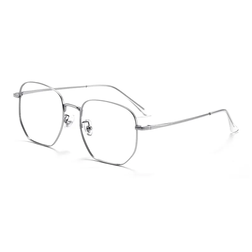 Keluode Титановый Сплав Квадратные Оправы для Очков Унисекс