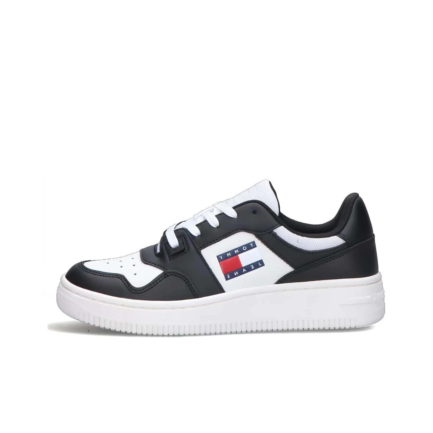 Tommy Hilfiger Low Top Skateboard Shoes Women's Black White