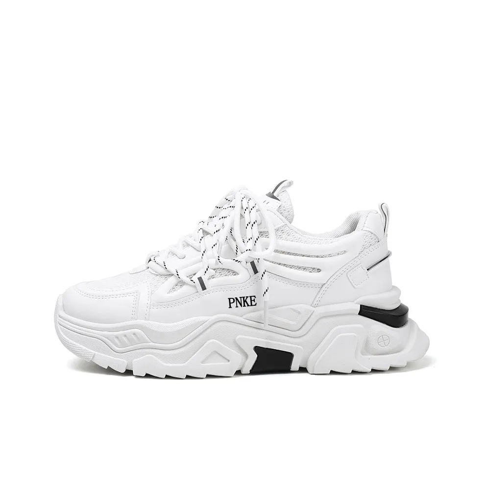 PNKE Противоскользящие Устойчивые к износу Дышащие Увеличивающие высоту Низкие кеды Мужские