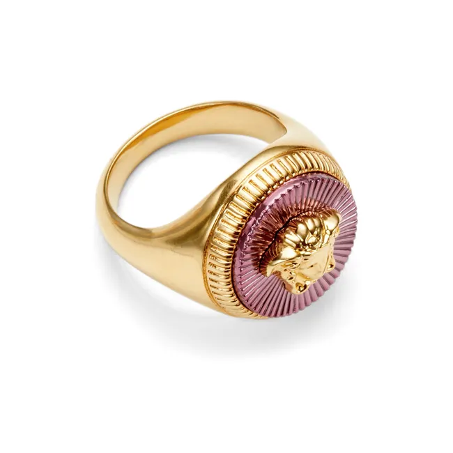 VERSACE Металл Кольца Женские Золотой Фиолетовый