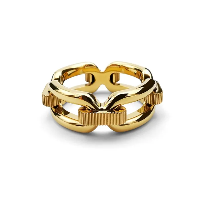 ALP JEWELRY 14K Вакуумное Золото Покрытие Кольца Женские