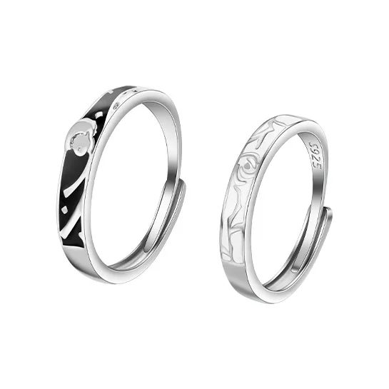 LILY LOTTY Медные кольца унисекс серебряные