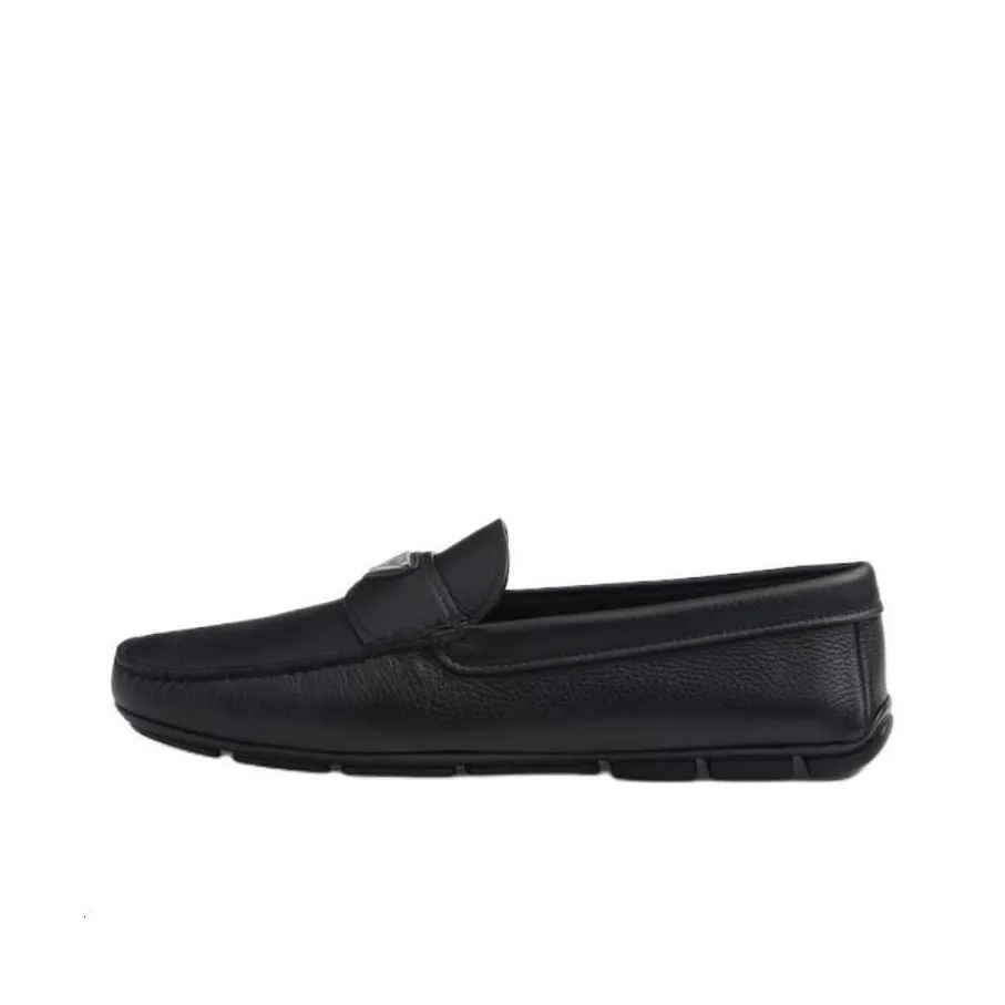 PRADA Drive Leather Loafers
