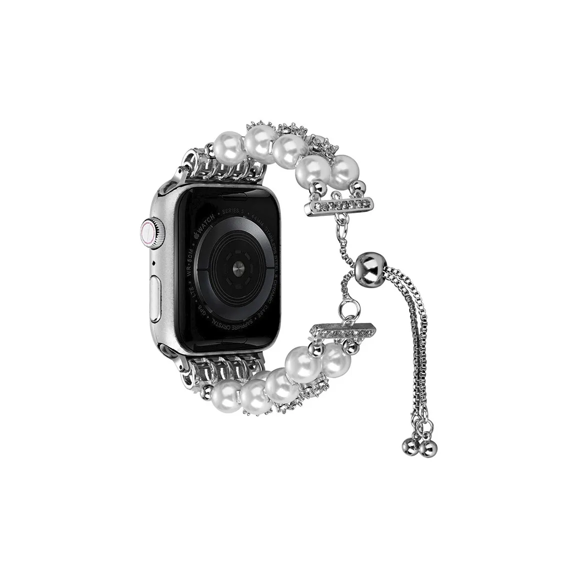 Vobafe Ремешок Apple Совместимость Pearl Metal 38 40 41 мм 42 44 45 49 мм