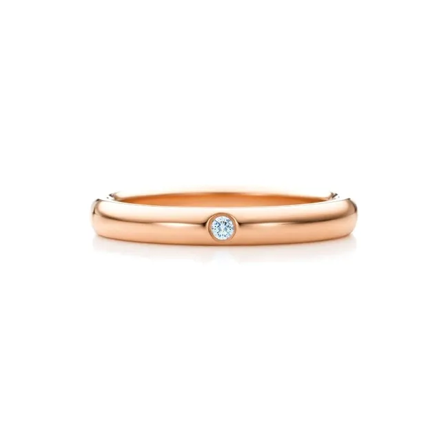 TIFFANY & CO. 18K Rose Gold Rings Women's Rose Gold