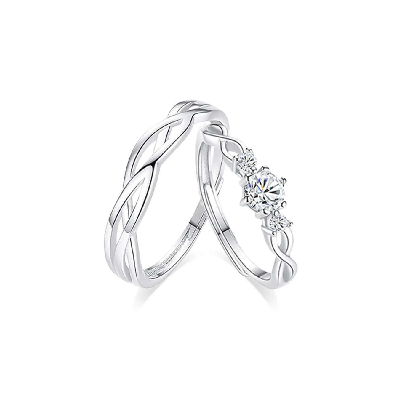 MISS TOOYA S925 Silver Rings Unisex