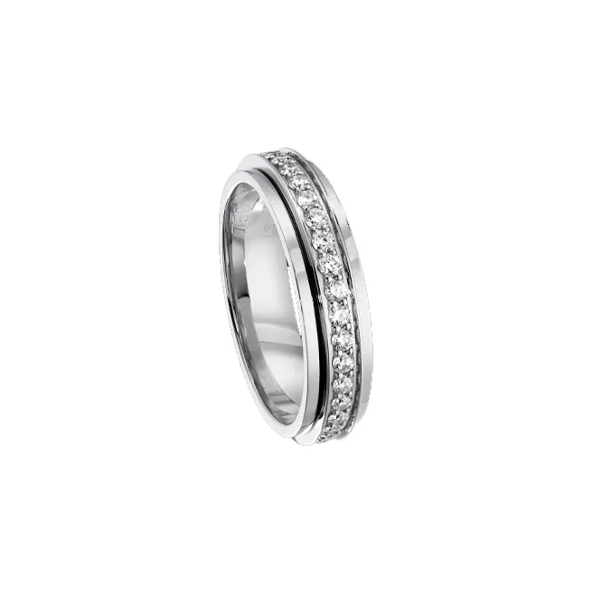 Piaget 18K White Gold Diamond Ring