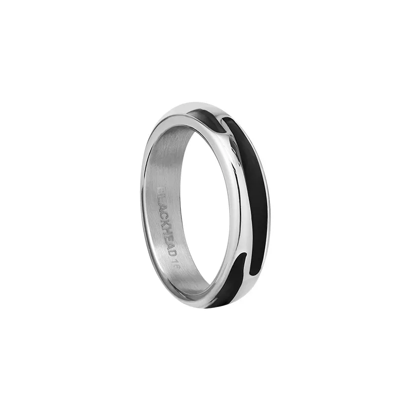 Кольцо ожерелье и браслет из титановой стали комплект унисекс от BLACKHEAD