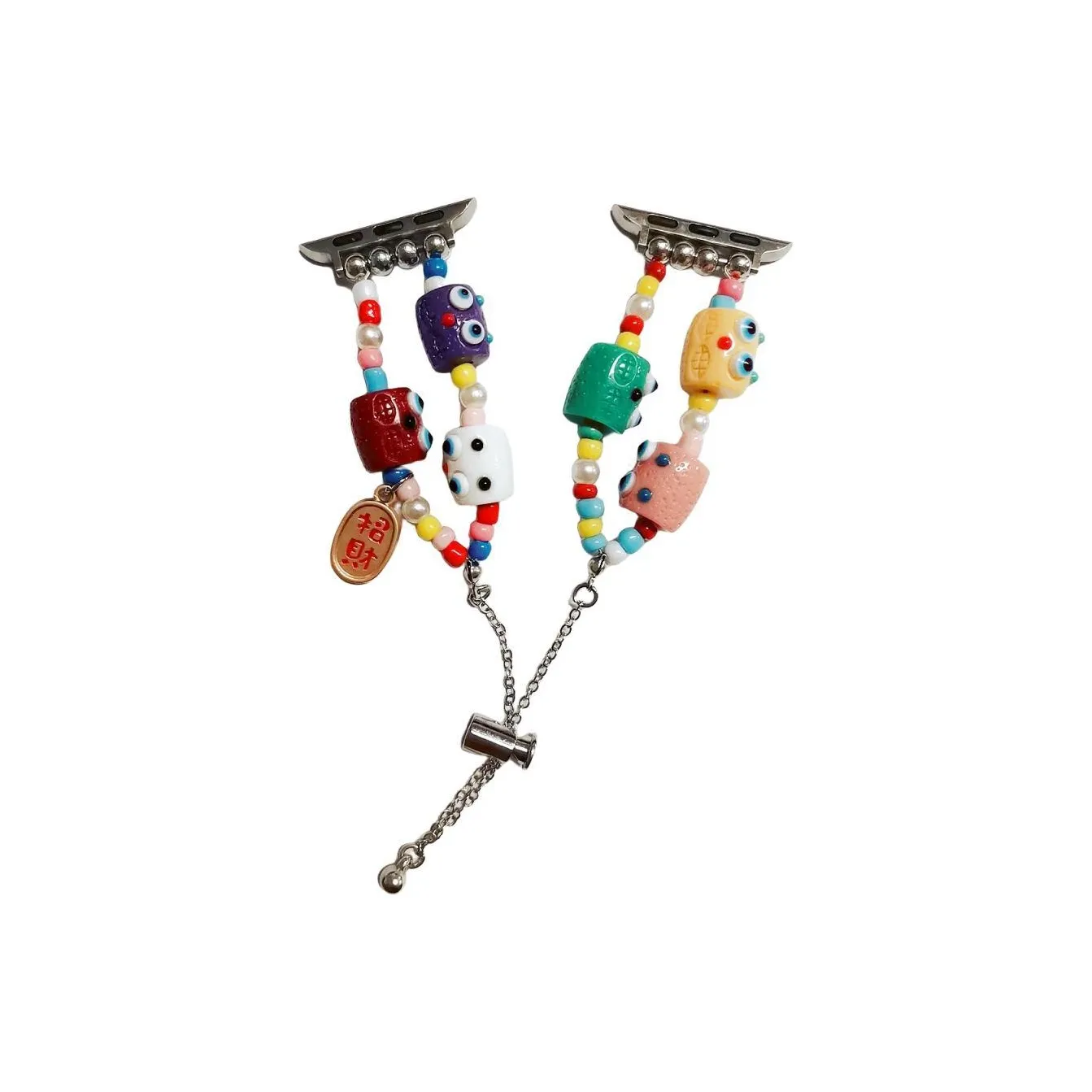 Zhongwo Ремень Apple Совместимость Бусина Материал