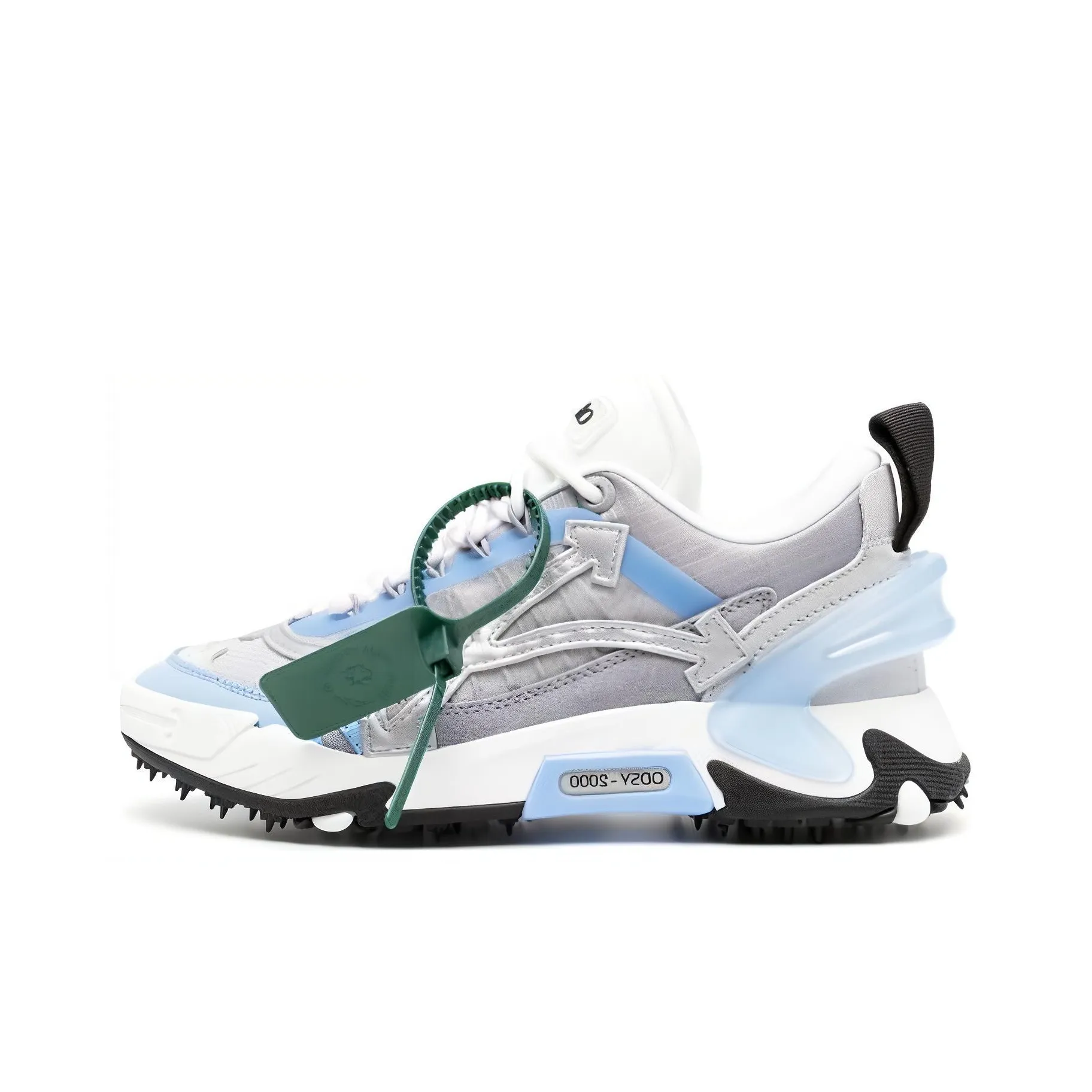 OFF WHITE Slip Resistant Low Top Casual Shoes Women's Ecru