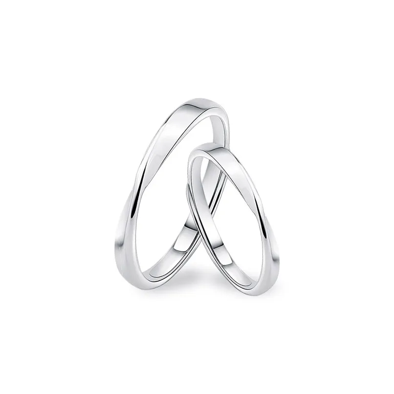Lady Go 925 Sterling Silver Rings Unisex