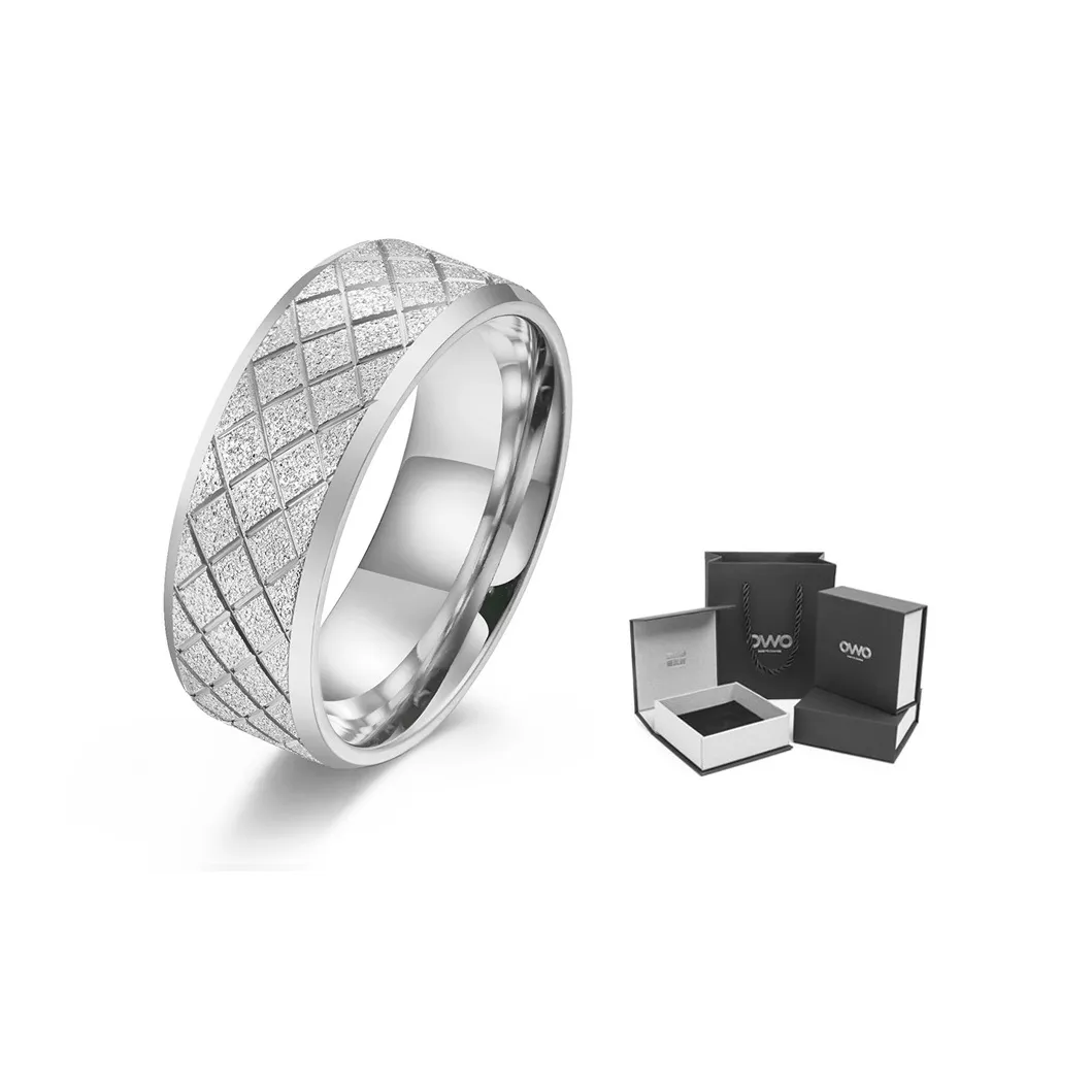 OWO Кольца из титанового сплава Унисекс