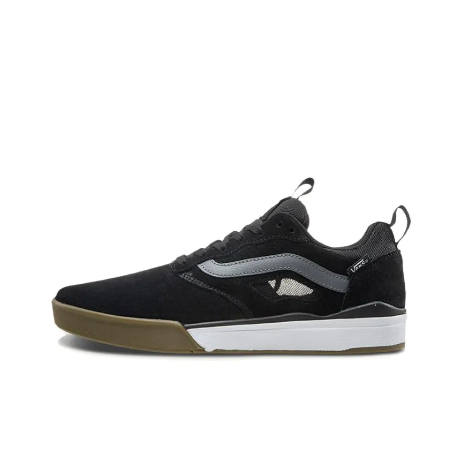 VANS UltraRange Pro Амортизация Износостойкие Низкие Кроссовки для Скейтбординга Унисекс Черные