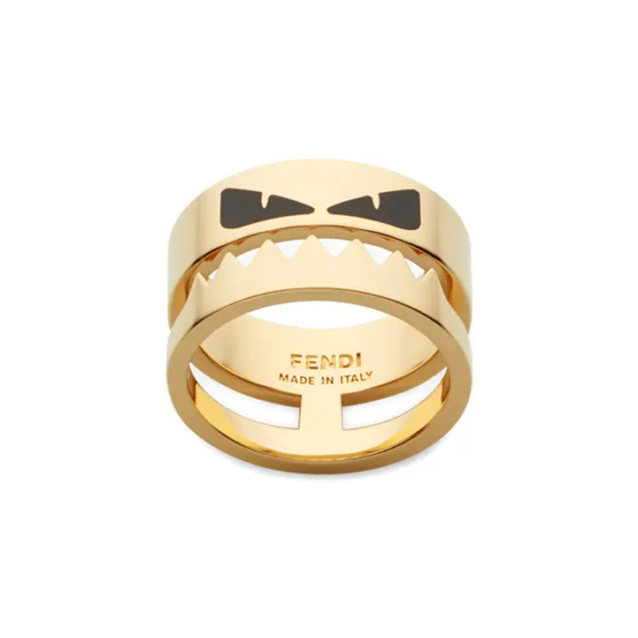 FENDI Rings Unisex Gold