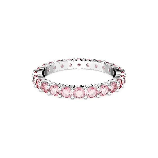 Swarovski Cubic Zirconia, Rhodium Plated Rings Women's