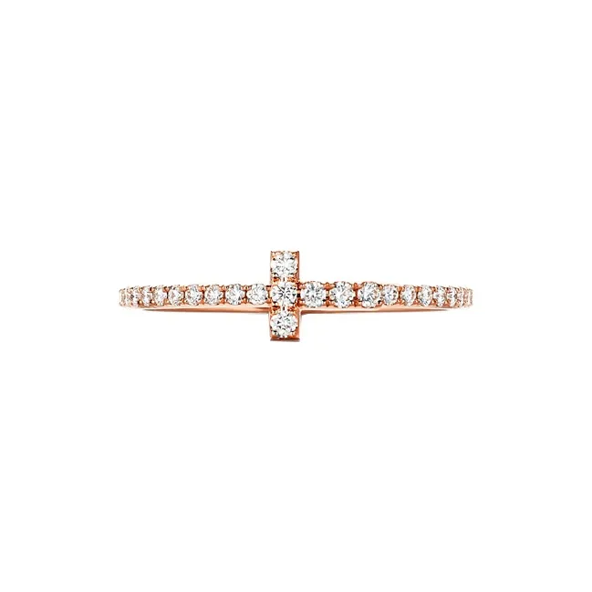 TIFFANY & CO. 18K Rose Gold Rings Women's