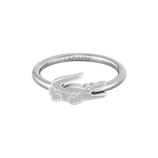 Кольца из нержавеющей стали LACOSTE женские серебряные модель 2040053