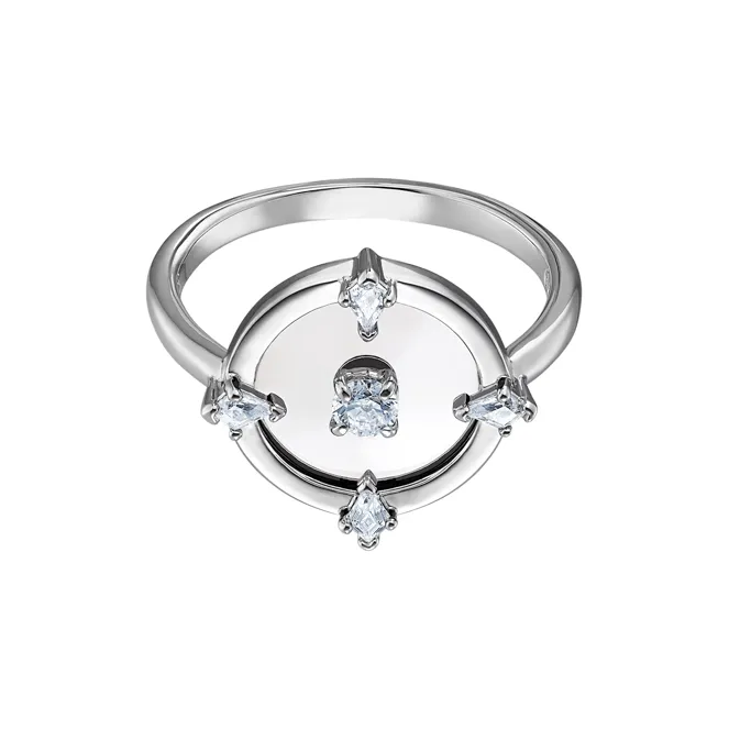 Swarovski North Rhodium Plated Rings Women's