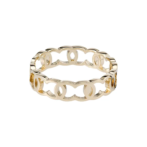 CHANEL Metal Rings Women's Gold