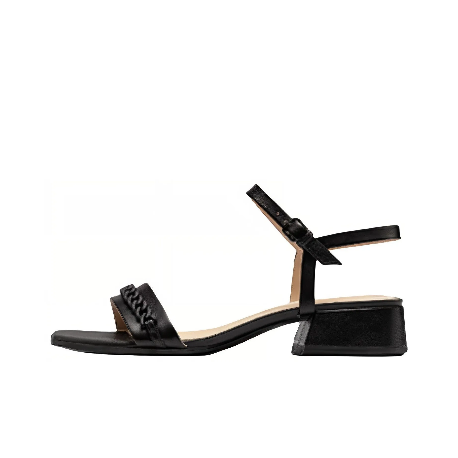 Ecco One Sandals Strap 3,5cm Women's Black