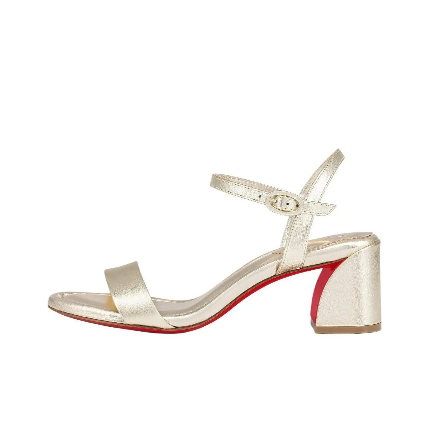 CL LUBOTING Miss Jane One Strap Sandals 5.5cm Women's Gold