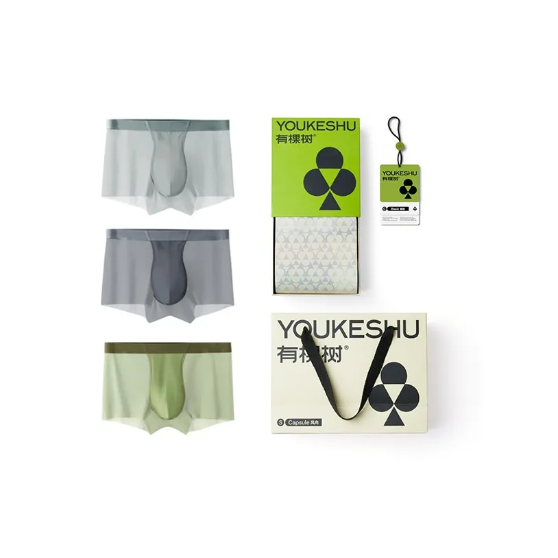 YOUKESHU Men's Boxer Briefs