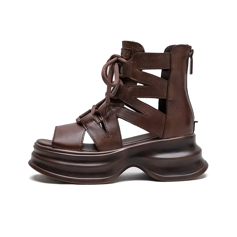 Yao Qia Сандалии в римском стиле Женские