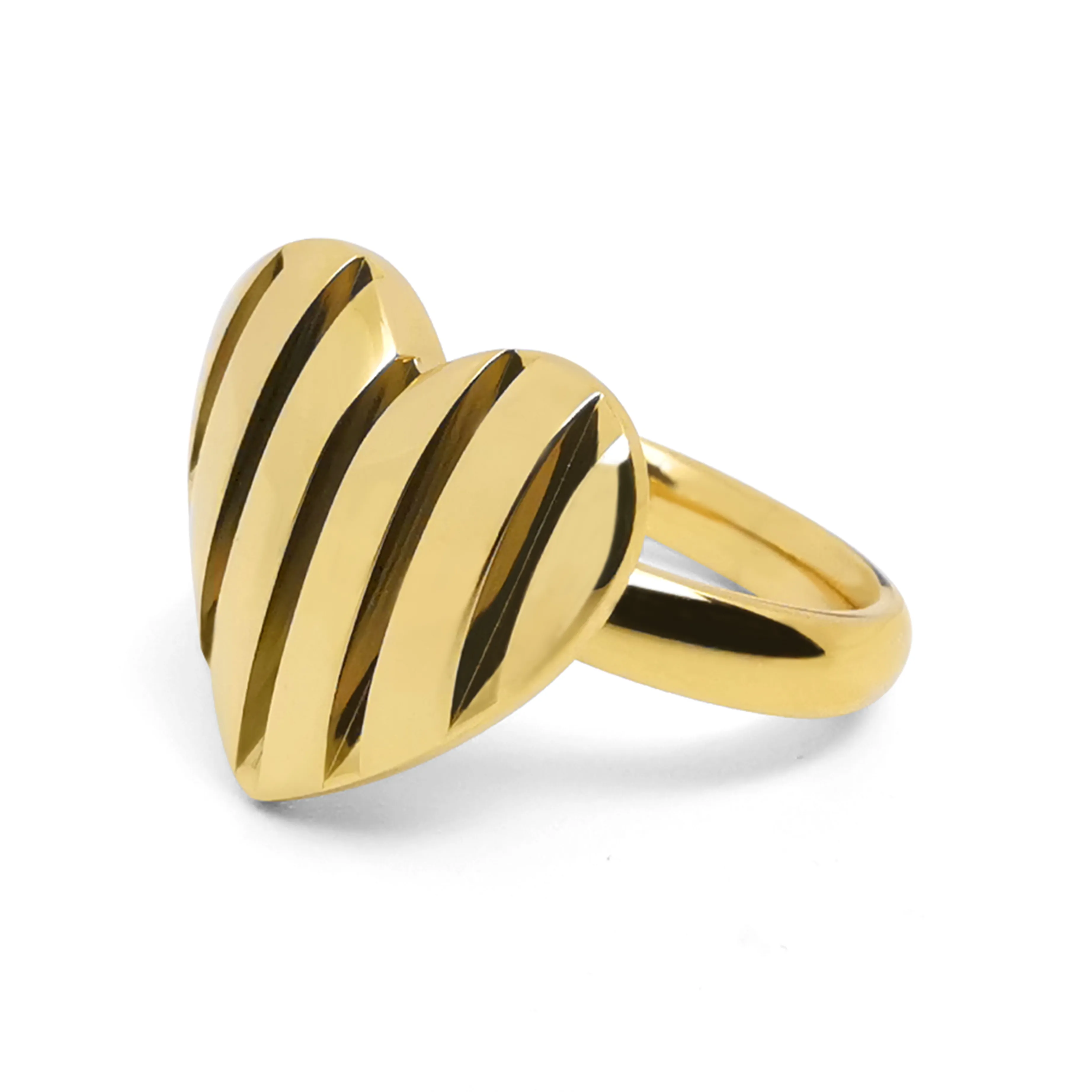 ALP JEWELRY 14K Вакуумное Золото Покрытие Кольца Женские