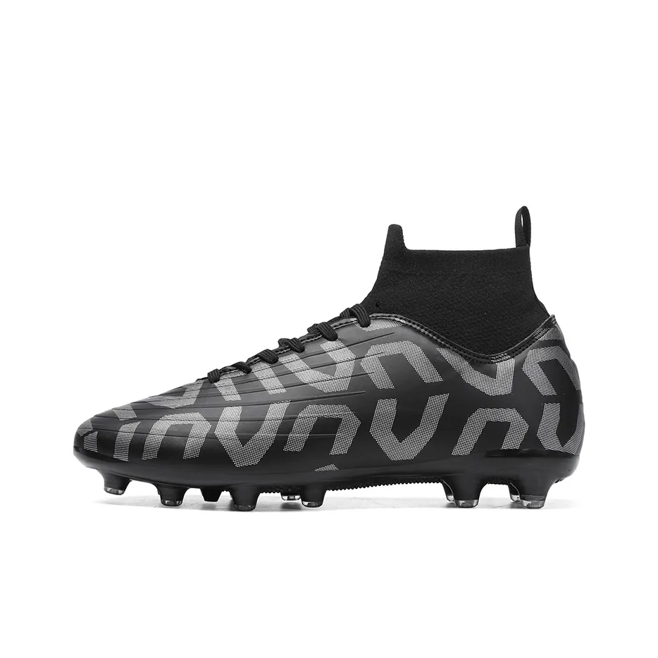 GERTOP Cushioning Anti-Slip Wear-Resistant Breathable Balance Lightweight Sports Soccer Shoes Unisex