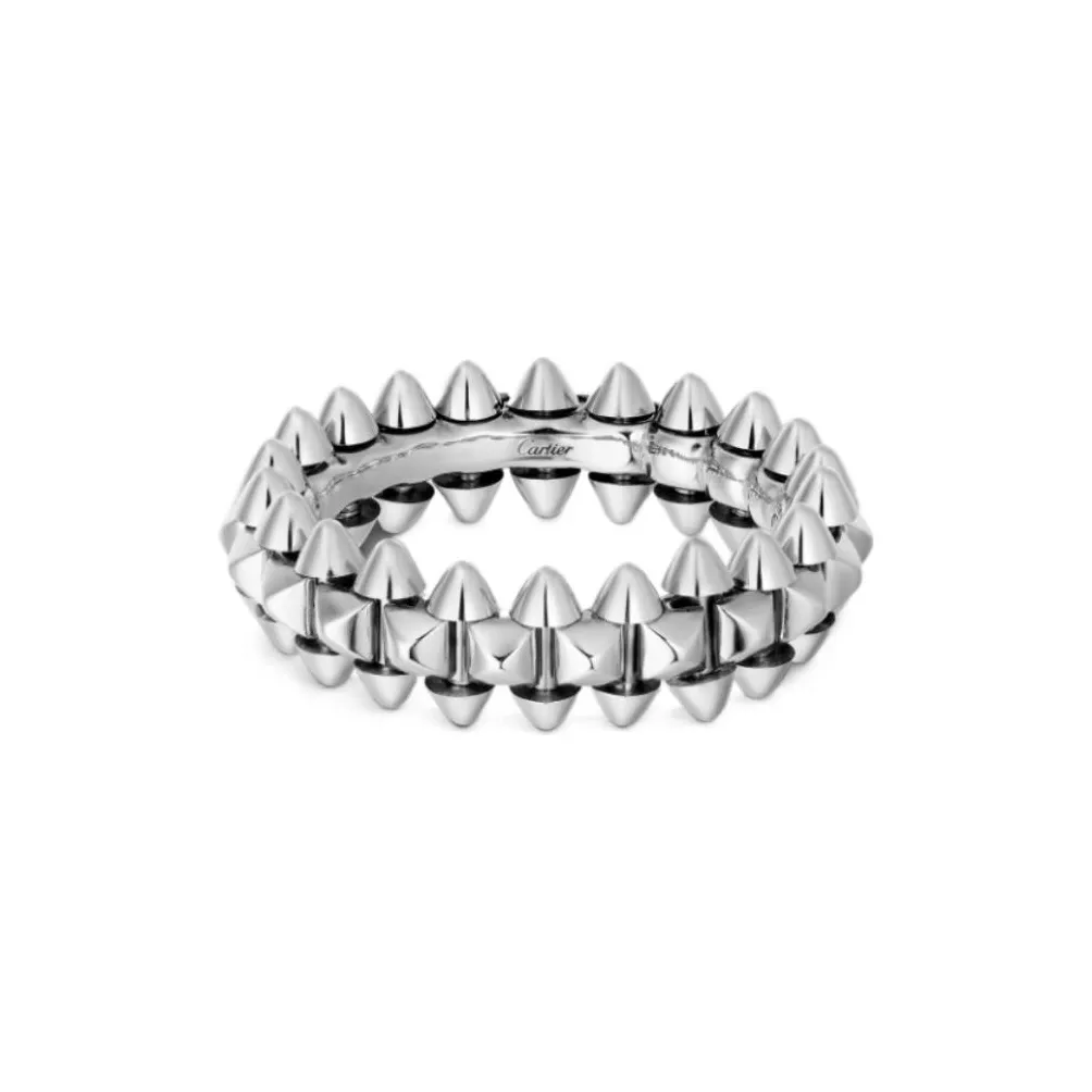 CARTIER White Gold Rings Unisex Silver