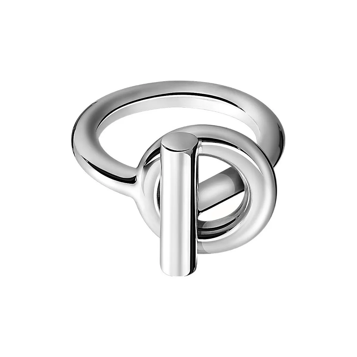 HERMES 925 Sterling Silver Rings Unisex