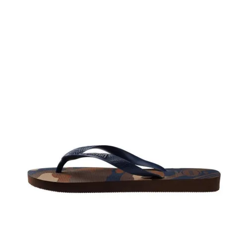 Havaianas Шлепанцы Коричнево-синие Унисекс
