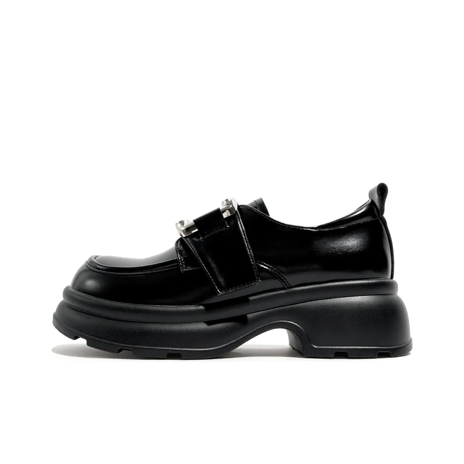 TUOPIN Platform Loafers JK Shoes, Lolita Shoes 5.5cm