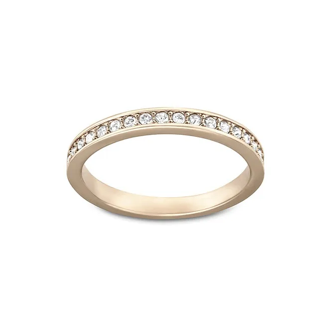 Swarovski Rose Gold Plated Rings Women's Rose Gold