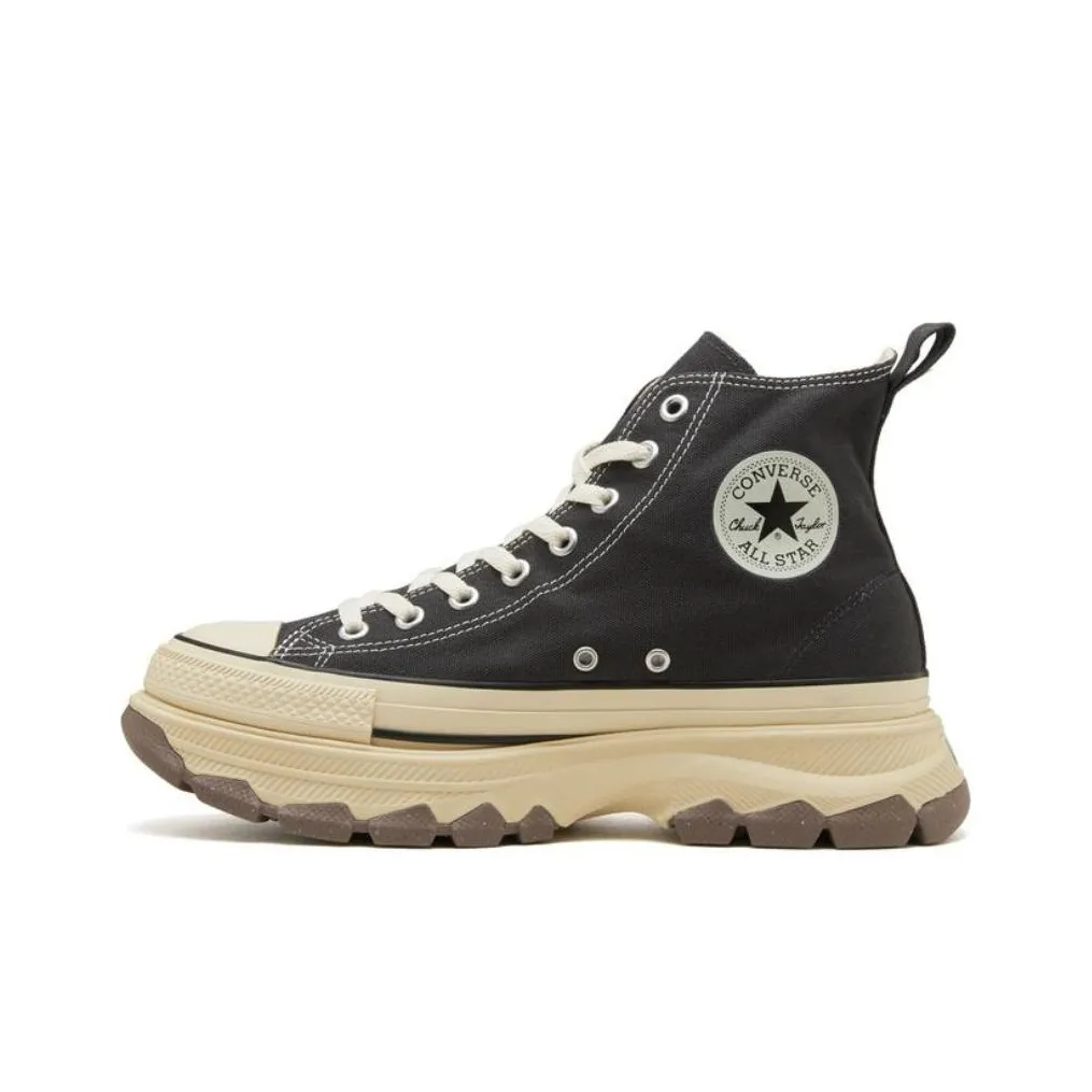 Конверс All Star Термическое Покрытие Высокие Кроссовки для Скейтбординга Унисекс Черные