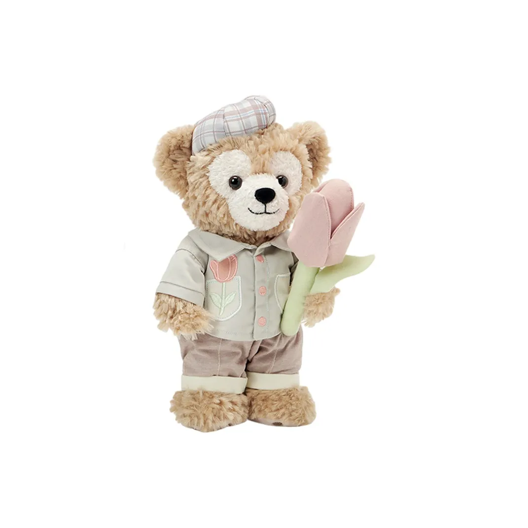 Disney Даффи 2024 Весенняя коллекция Duffy и Friends Куклы Плюшевая кукла 21,5 см Высота