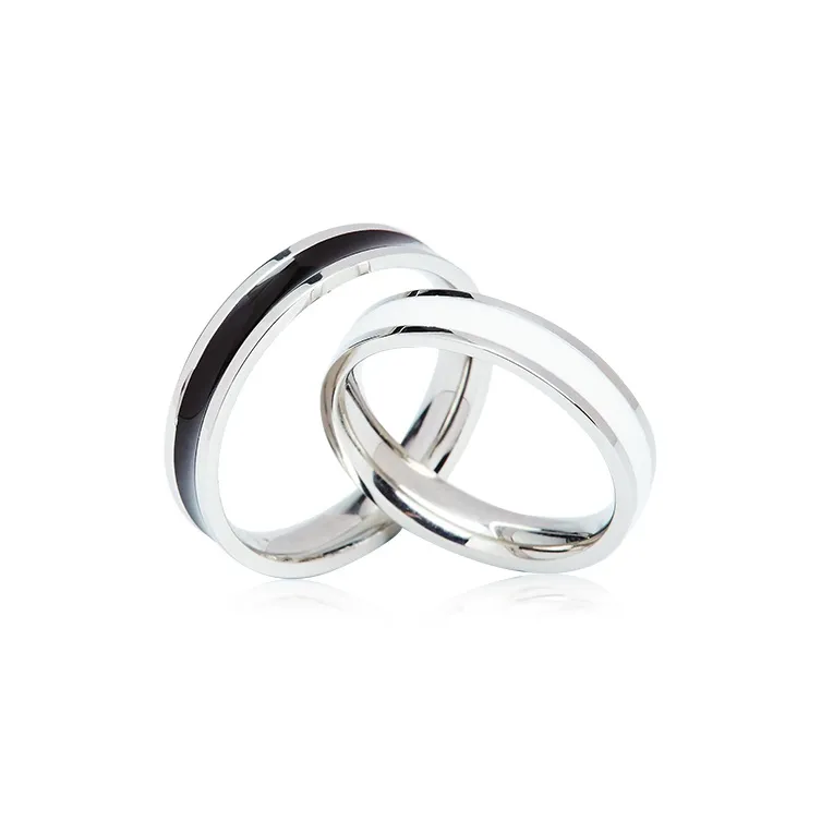WHY PLAY Кольца из титановой стали унисекс