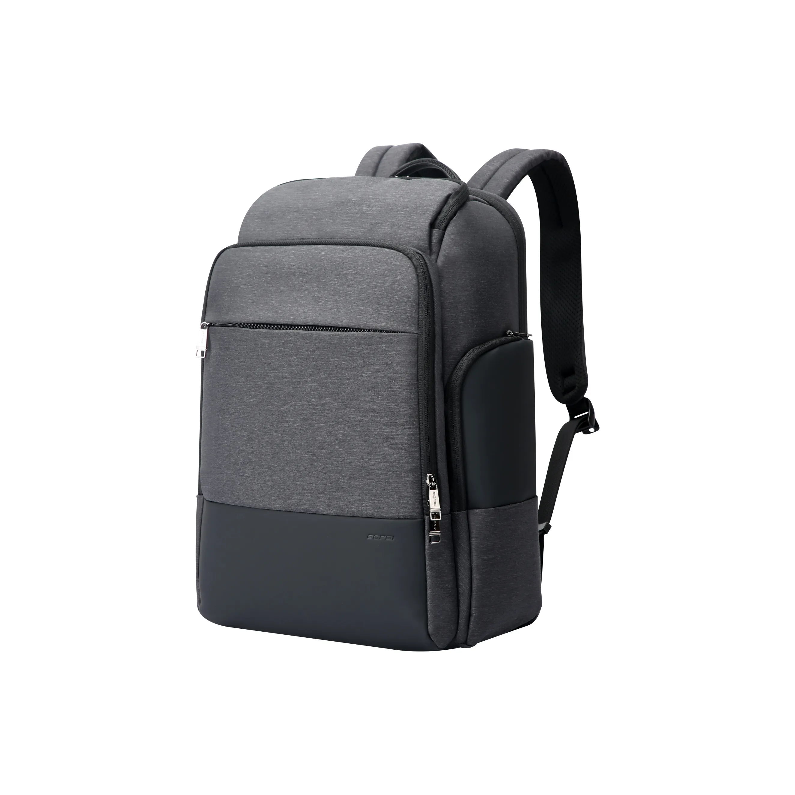 BOPAI Ткань Essentials Для Путешественного Рюкзака Мужской Черный Серый