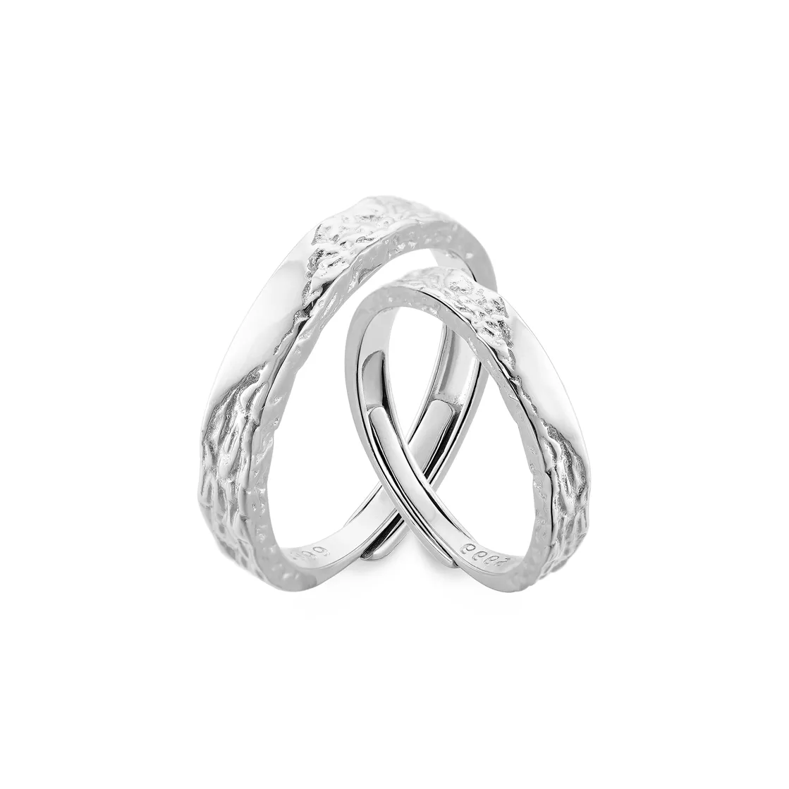 VIVIWELL Кольца Любовь You LIKE The First Impression Кольцо + Элегантная Подарочная коробка Унисекс