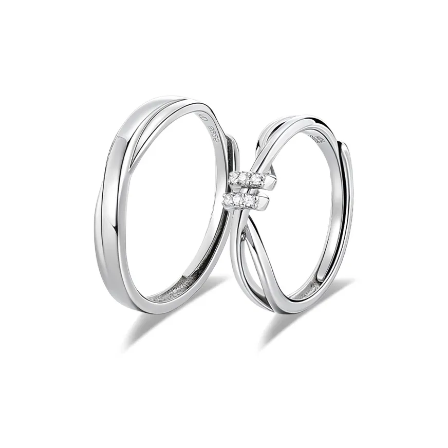 GIFU Кольца Qianqianjie Парные кольца Унисекс