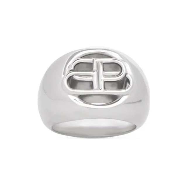 Balenciaga Bb Signet Ring