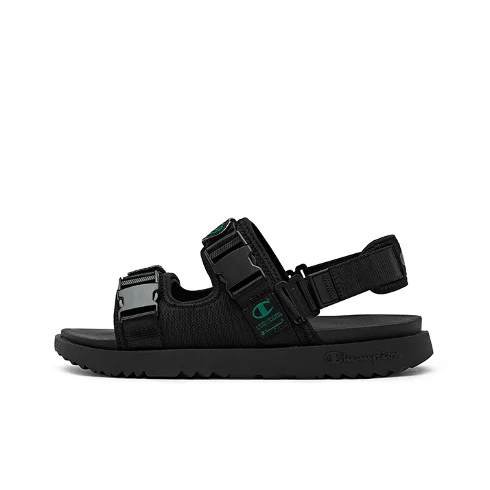 Champion Campus One Strap Sandals Men's Black