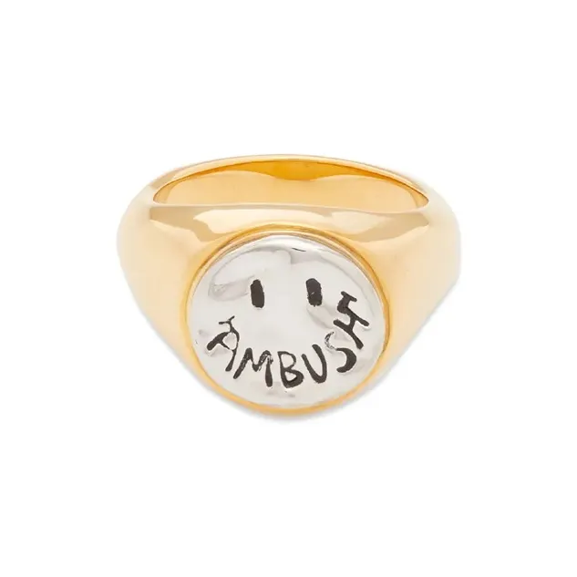 AMBUSH Латунные Кольца Женские Желтые