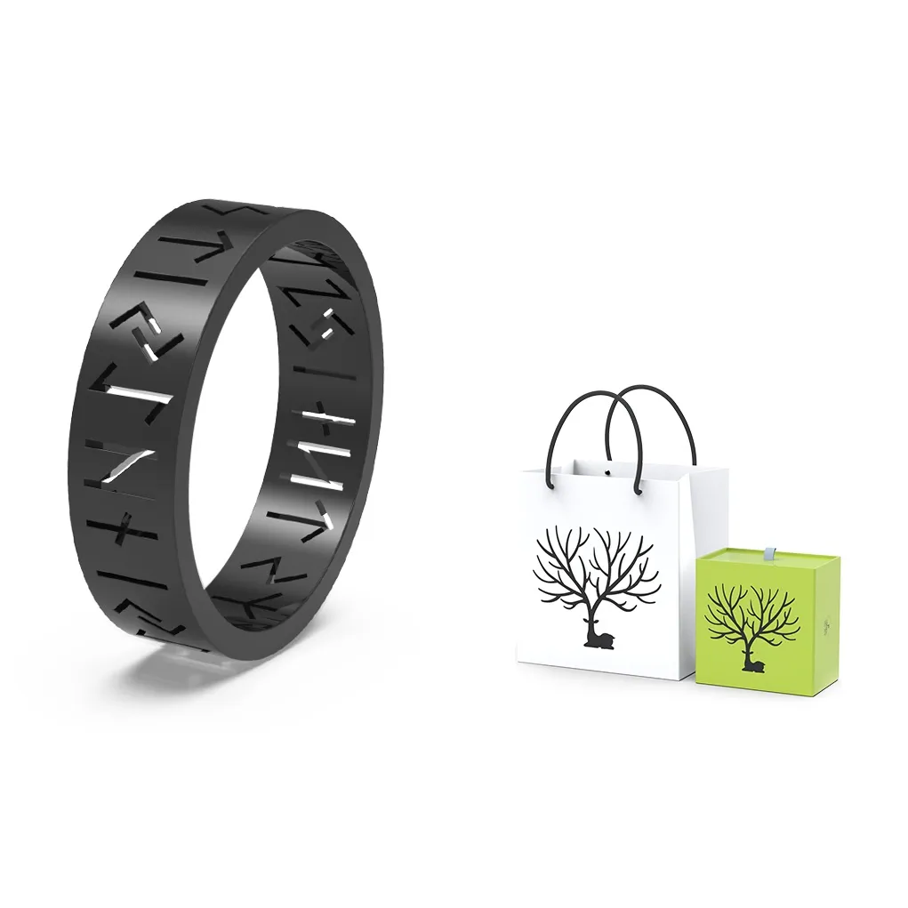 LIBALU Кольца из титанового стального сплава Мужские