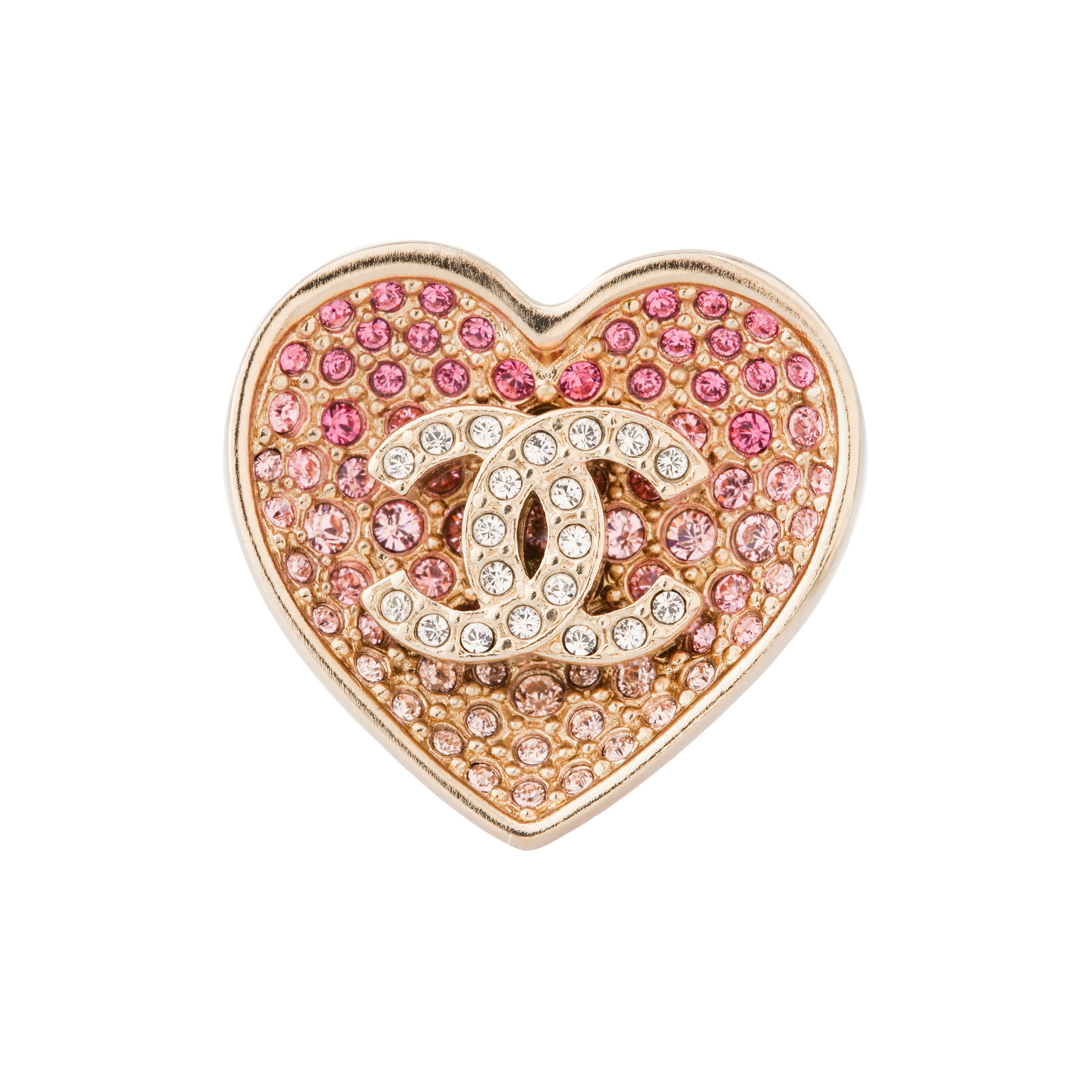 CHANEL 2023 Cc Heart Ring