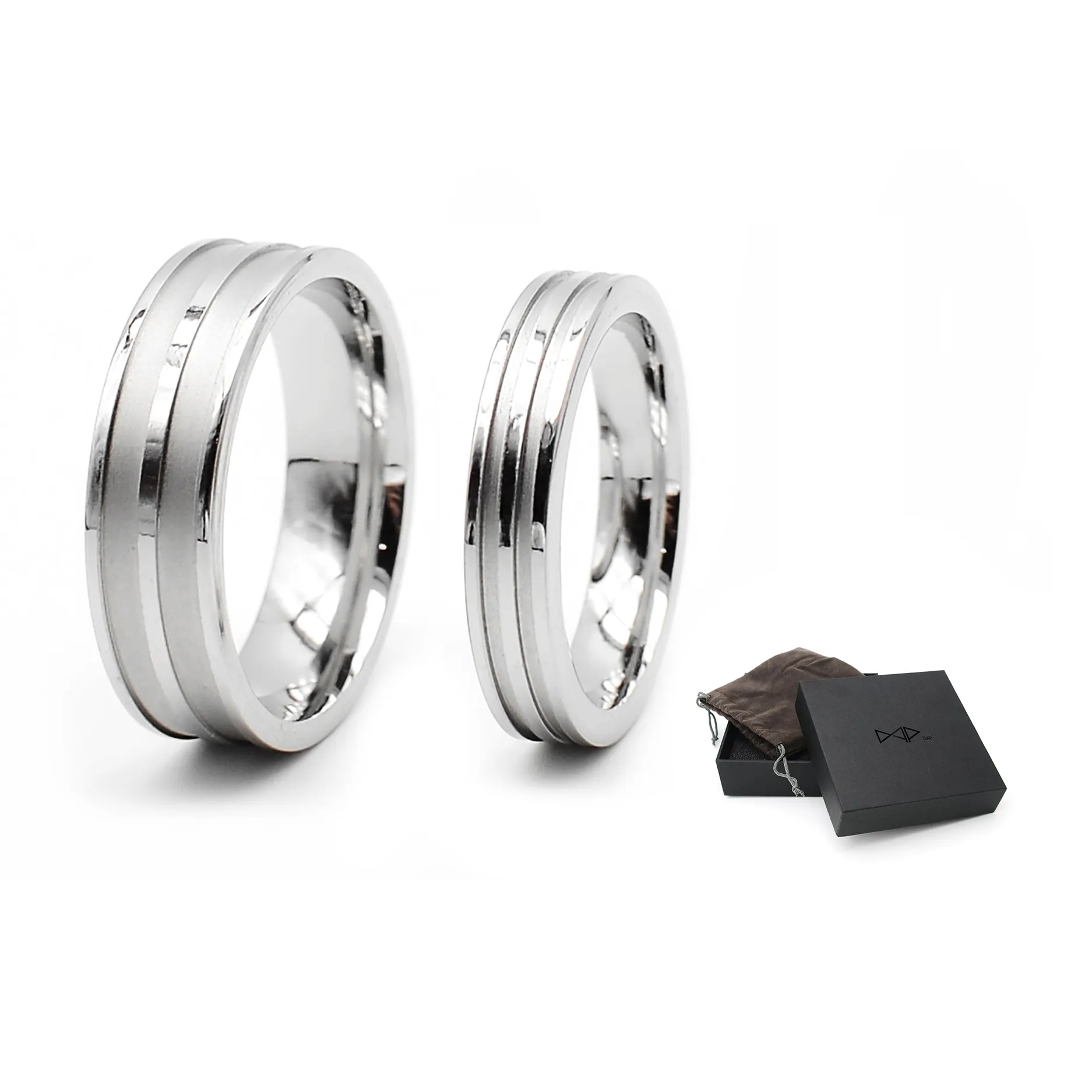 DAP Нержавеющая сталь Кольца Унисекс