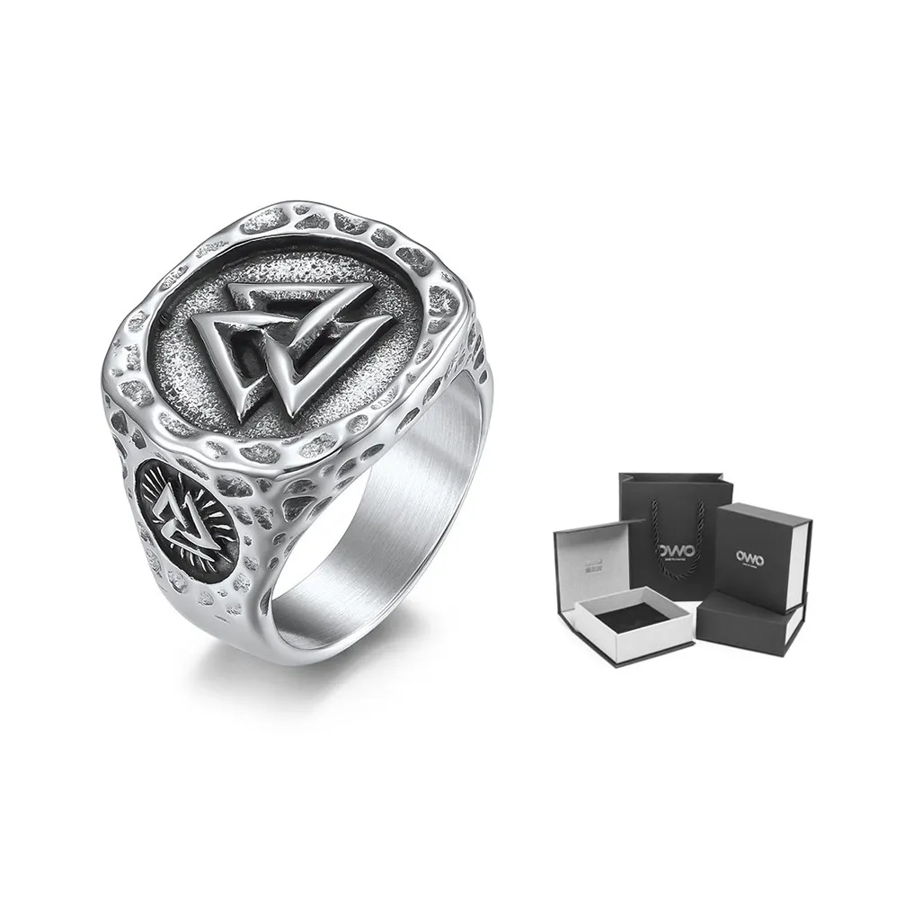 OWO Кольца из титанового стального сплава для мужчин